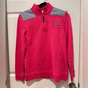 Vineyard Vines Shep Shirt size small - hot pink EUC